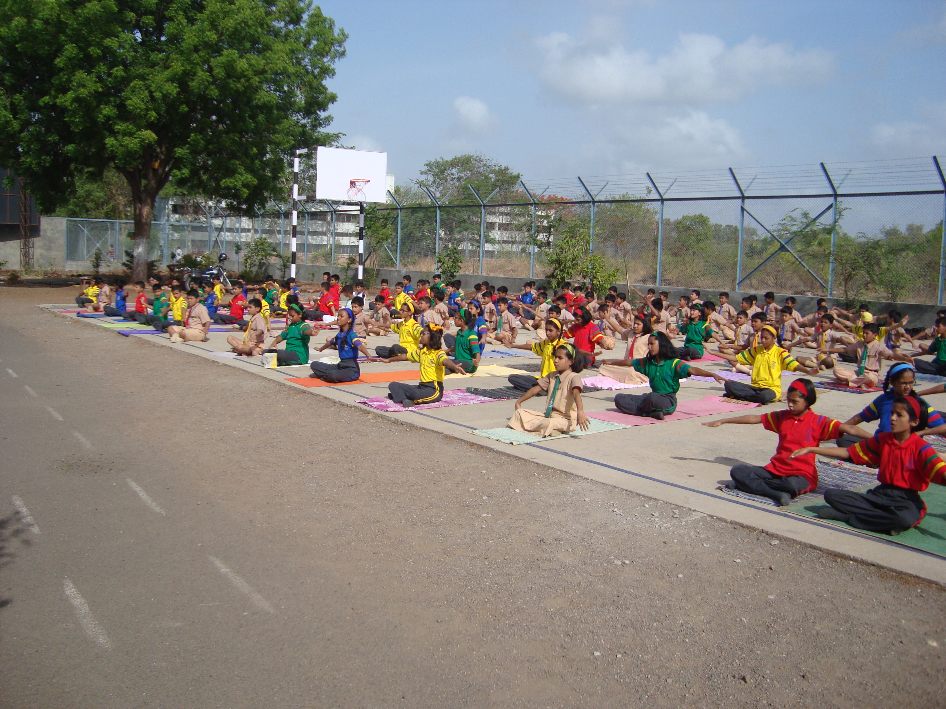 Yoga Day - Ryan International School, Hal Ojhar